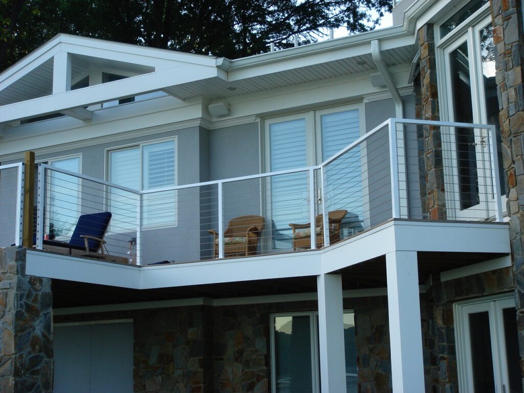 Example of Exterior Cable Railing