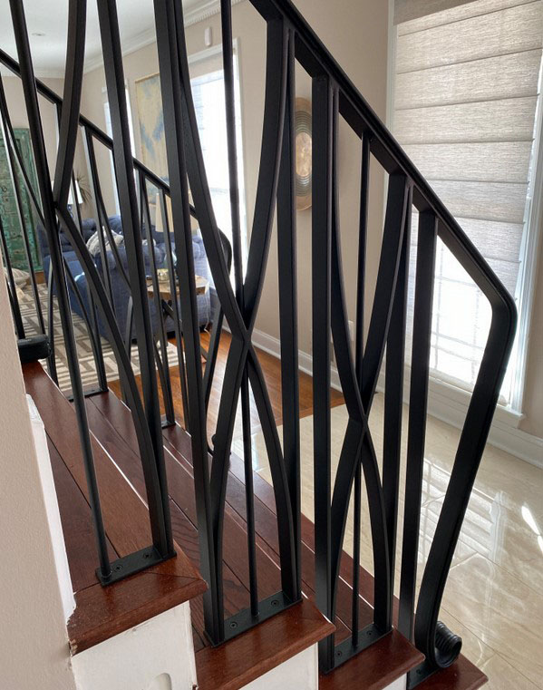 "Amazing work by IDS and Shawn! I had a quirky design and very small project. Shawn thought of all the details that I had not even considered. The stair railing need to match the inspiration for the the room and the details are what makes it perfect. On install day, the crew was clean, on time and super efficient! I’m looking for more metal projects so I can hire them again!!"