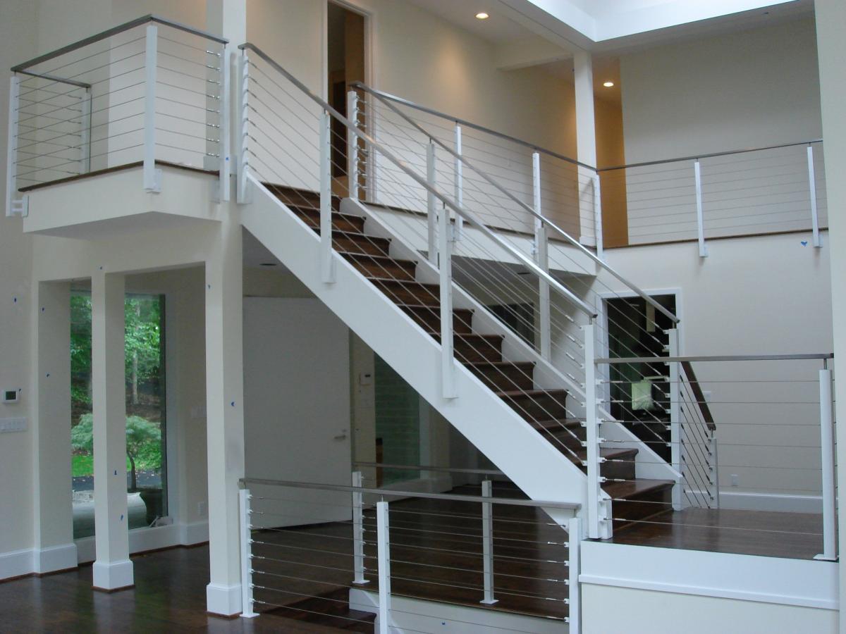 Example of Stainless Railing with Cables