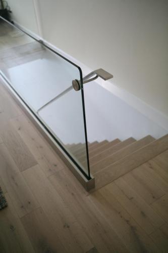 Glass in Channel Railing