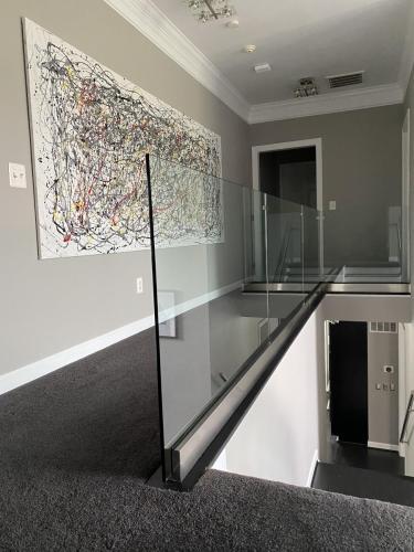 Glass in Channel Railing