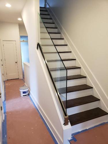 Glass in Channel Railing