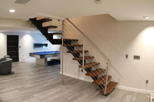 Stairs and Cable Railing