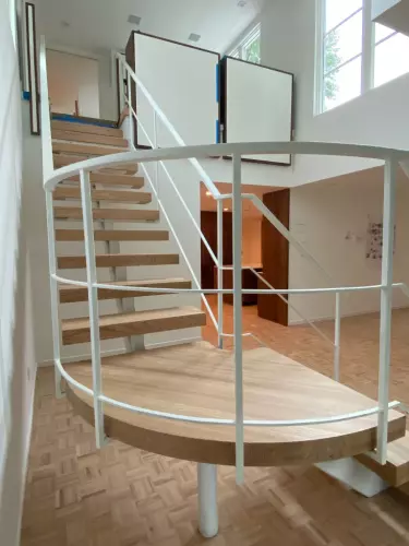 Stairs and Rod Railing