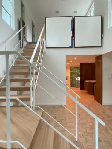 Stairs and Rod Railing