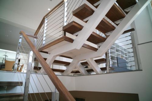 Stairs and Cable Railing